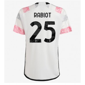 Juventus Adrien Rabiot #25 Udebanetrøje 2023-24 Kort ærmer